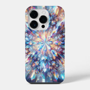 Mooi en helder holografisch kristal  iPhone 14 plus hoesje