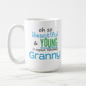 Mooi en jong Granny Koffiemok (Links)