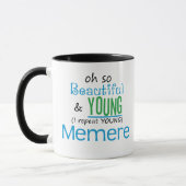 Mooi en jong memere mok (Links)