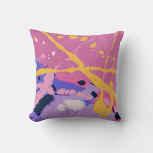 Mooi en kleurrijk vloeibaar kussen