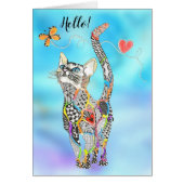 Mooi en kleurrijk Wenskaart (Voorkant)