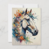 Mooi en kleurrijk Wenskaart Kaart (Voorkant)