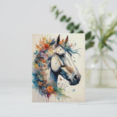 Mooi en kleurrijk Wenskaart Kaart (Staand voorkant)