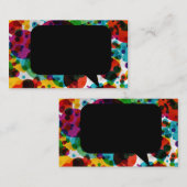 mooi en leuk visitekaartje voor designers (Voorkant / Achterkant)