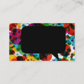 mooi en leuk visitekaartje voor designers (Achterkant)