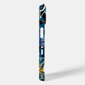 Mooi en modern Abstract patroon met zijn naam Case-Mate iPhone Case (Achterkant / Rechts)