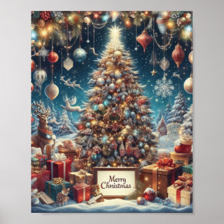 Mooi en mooi kerst Poster: Poster