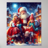 Mooi en mooi sinterklaas kerst Poster (Voorkant)