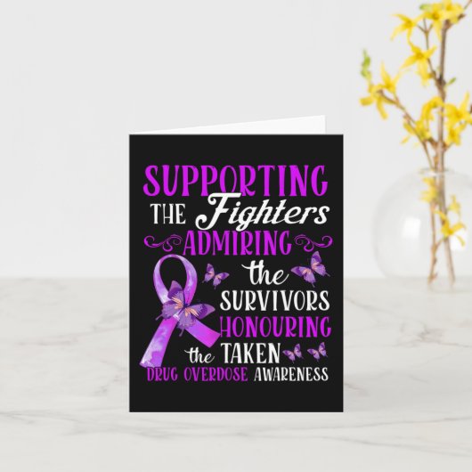 Mooi en ondersteunend geneesmiddelenoverdoseringsb kaart (Gele Bloem)