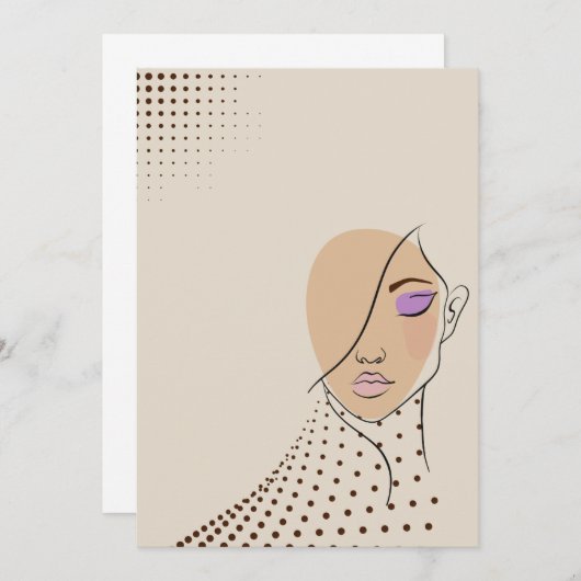 mooi en prachtig  kaart (Voorkant / Achterkant)