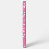 Mooi en Schattige roze sieraad Samsung Galaxy Hoesje (Linkerkant)