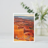Mooi en schilderachtig uitzicht van Bryce Canyon U Briefkaart (Staand voorkant)