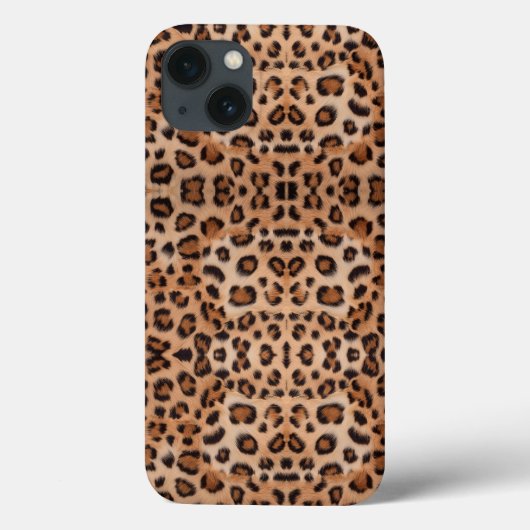 Mooi en stijlvol: luipaardprint hoesje (Achterkant)