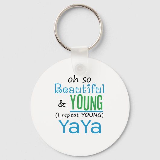 Mooi en Young YaYa Sleutelhanger (Voorkant)