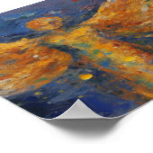 Mooi engel schilderen poster (Hoek)