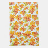 Mooi esdoornblad theedoek (Verticaal)