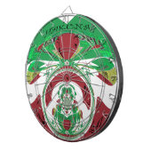 Mooi Ethiopië Lovely Hakuna Matata waar ik van hou Dartbord (Voorkant Rechts)