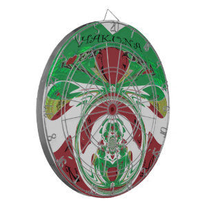 Mooi Ethiopië Lovely Hakuna Matata waar ik van hou Dartbord