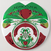 Mooi Ethiopië Lovely Hakuna Matata waar ik van hou Ronde Button 6,0 Cm (Voorkant)