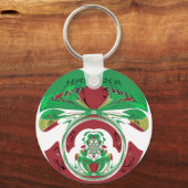 Mooi Ethiopië Lovely Hakuna Matata waar ik van hou Sleutelhanger (Voorkant)