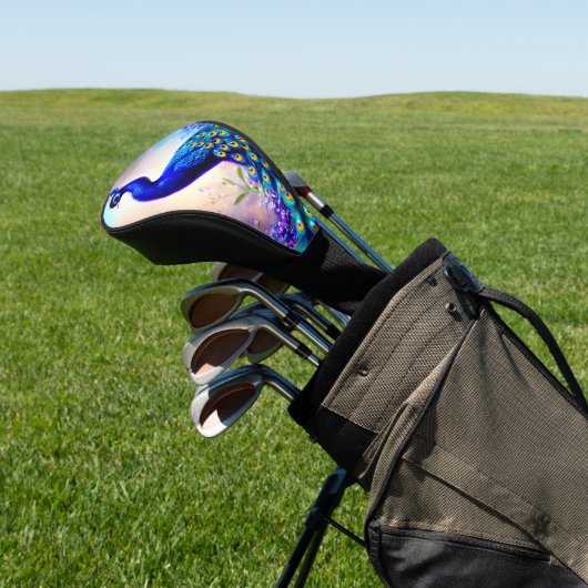 Mooi Fantasy Peacock Golfheadcover (Insitu)