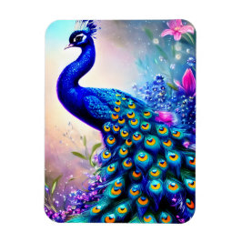 Mooi Fantasy Peacock Magneet