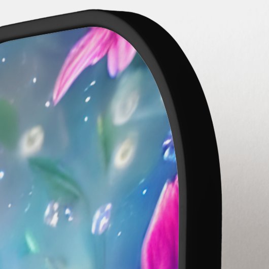 Mooi Fantasy Peacock Pickleball Paddle (Links Detail)