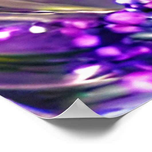 Mooi Fantasy Peacock Poster (Hoek)