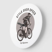 Mooi fietsontwerp - Stijl over snelheid Grote Klok (Hoek)