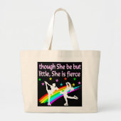 MOOI FIGUUR SKATER DUO ONTWERP GROTE TOTE BAG (Voorkant)