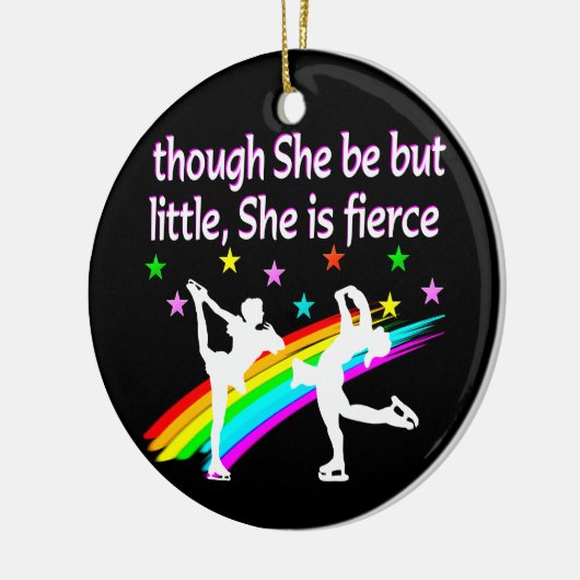 MOOI FIGUUR SKATER DUO ONTWERP KERAMISCH ORNAMENT (Links)