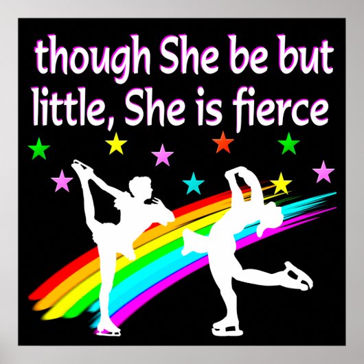 MOOI FIGUUR SKATER DUO ONTWERP POSTER (Voorkant)