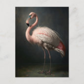 Mooi Flamingo Briefkaart (Voorkant)