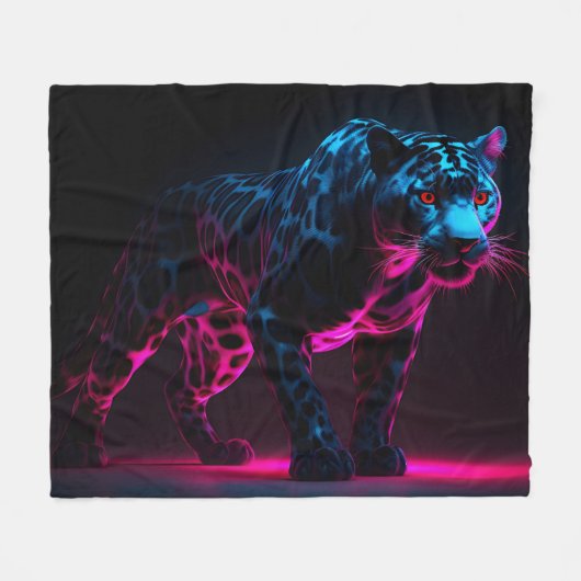 "Mooi" Fleece Deken (Voorkant (Horizontaal))