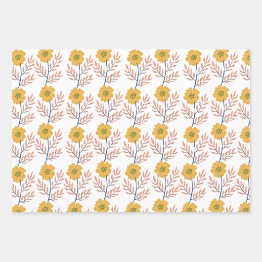 Mooi Floral inpakpapier (Voorkant 3)