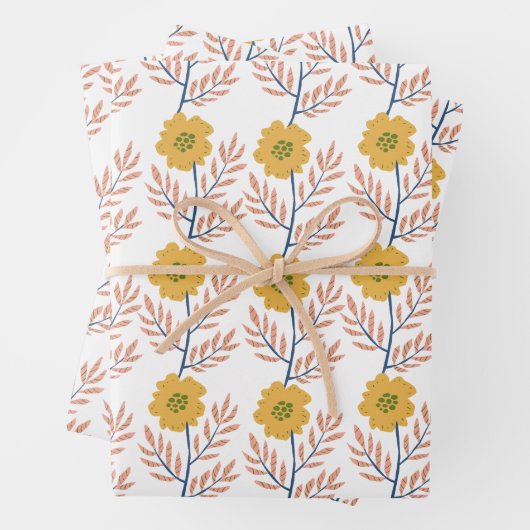 Mooi Floral inpakpapier (In situ)