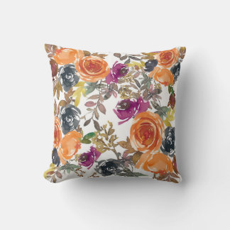 Mooi Floral patroon met helder najaar Kussen