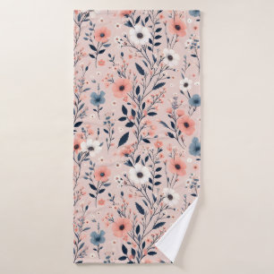 Mooi Floral Pattern Badhanddoek