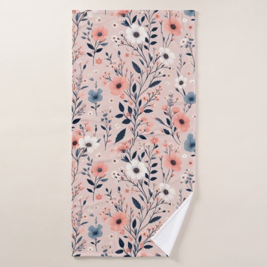 Mooi Floral Pattern Badhanddoek (Badhanddoek)