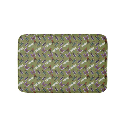 Mooi Floral Pattern Badmat (Voorkant)