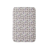 Mooi Floral Pattern Badmat (Voorkant Verticaal)