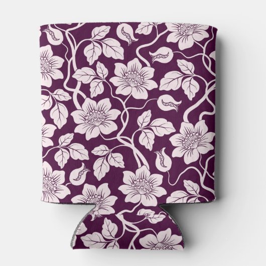 Mooi Floral Pattern Blikjeskoeler (Achterkant)