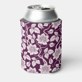 Mooi Floral Pattern Blikjeskoeler (Blikje Achterkant)