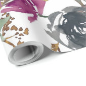 Mooi Floral Pattern Cadeaupapier (Rol Hoek)