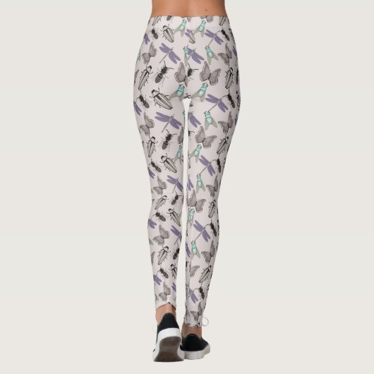 Mooi Floral Pattern Leggings (Achterkant)