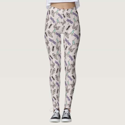 Mooi Floral Pattern Leggings (Voorkant)