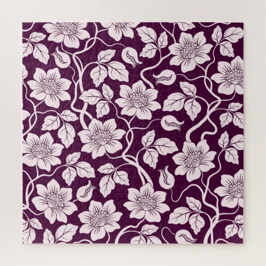 Mooi Floral Pattern Legpuzzel (Verticaal)