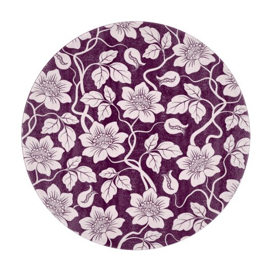 Mooi Floral Pattern Snijplank (Voorkant)