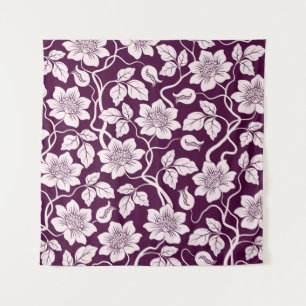 Mooi Floral Pattern Wandkleed