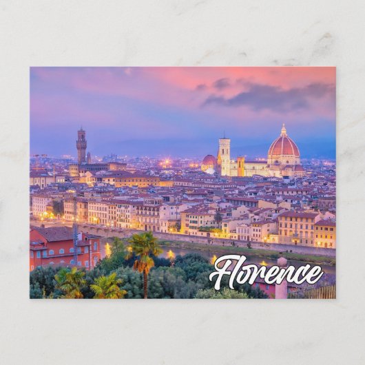 Mooi Florence, Italië Briefkaart (Voorkant)